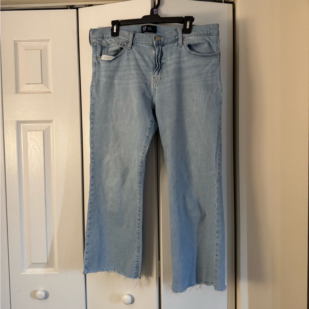 GAP Light Blue Ankle & Cropped Jeans